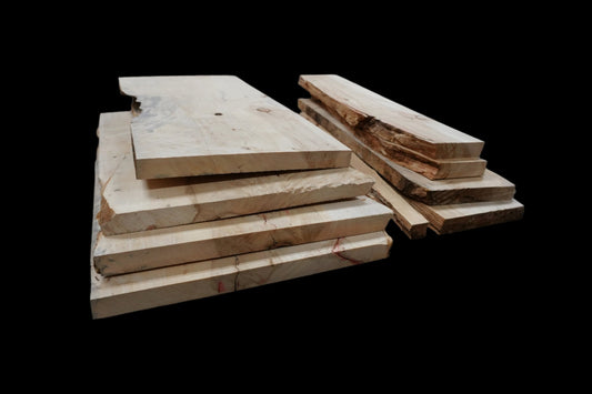 20' Flaming Boxelder Wood Kit Live - Edge - Ol Loggin Sawmill