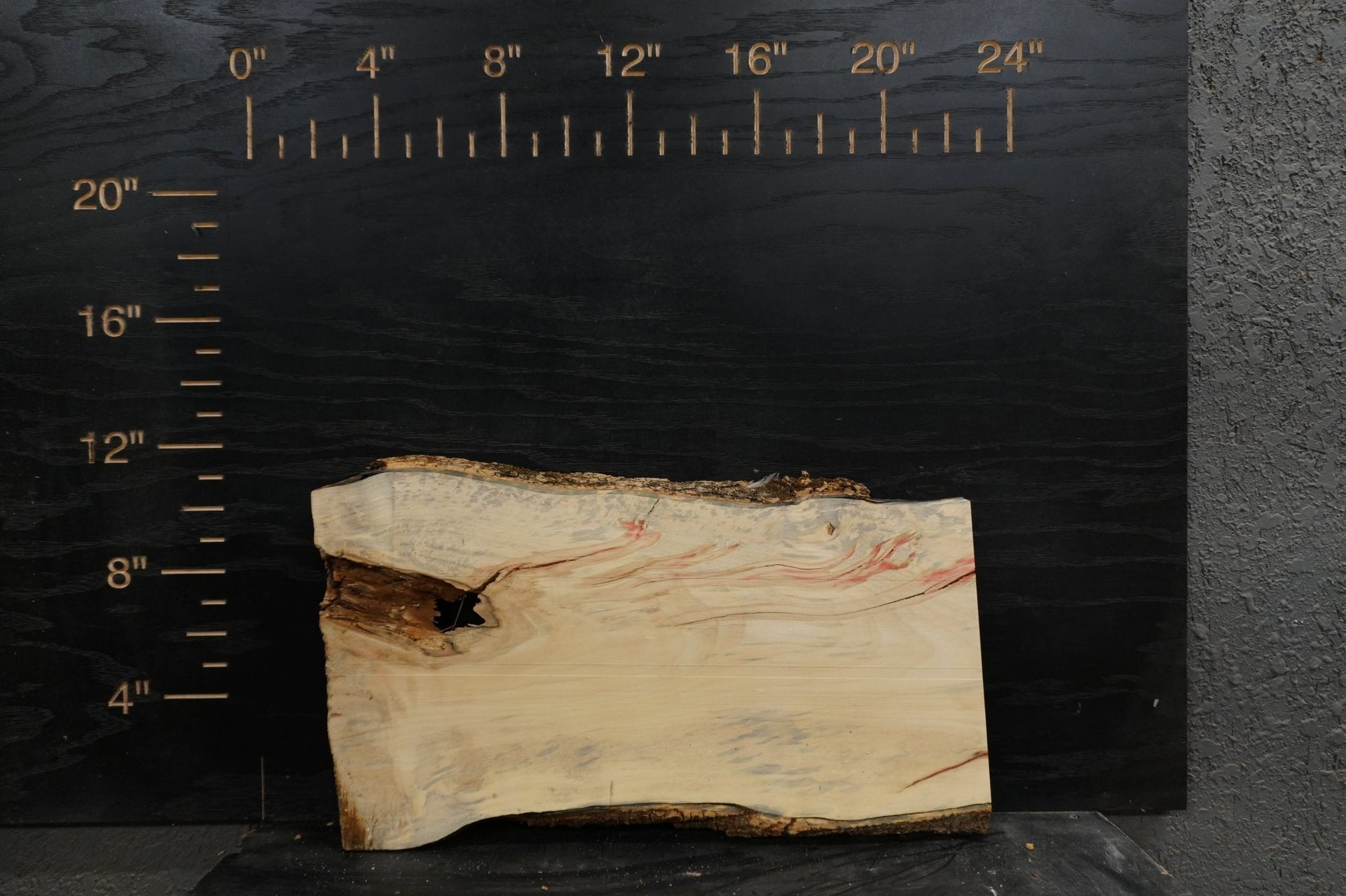 20' Flaming Boxelder Wood Kit Live - Edge - Ol Loggin Sawmill