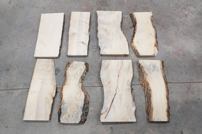 20' Flaming Boxelder Wood Kit Live - Edge - Ol Loggin Sawmill
