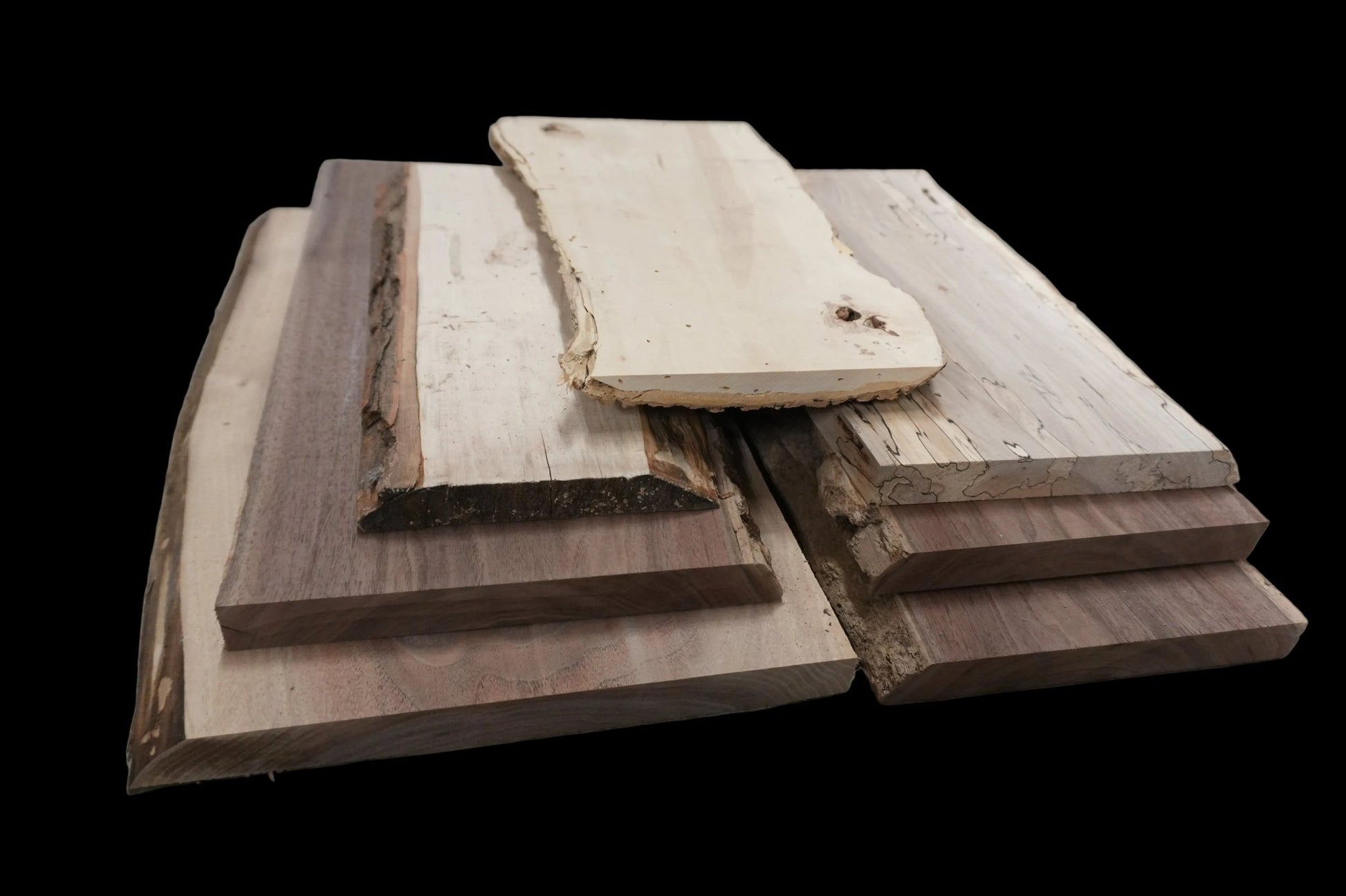 20 - " Mixed Wood Kit - Walnut & Maple - Ol Loggin Sawmill