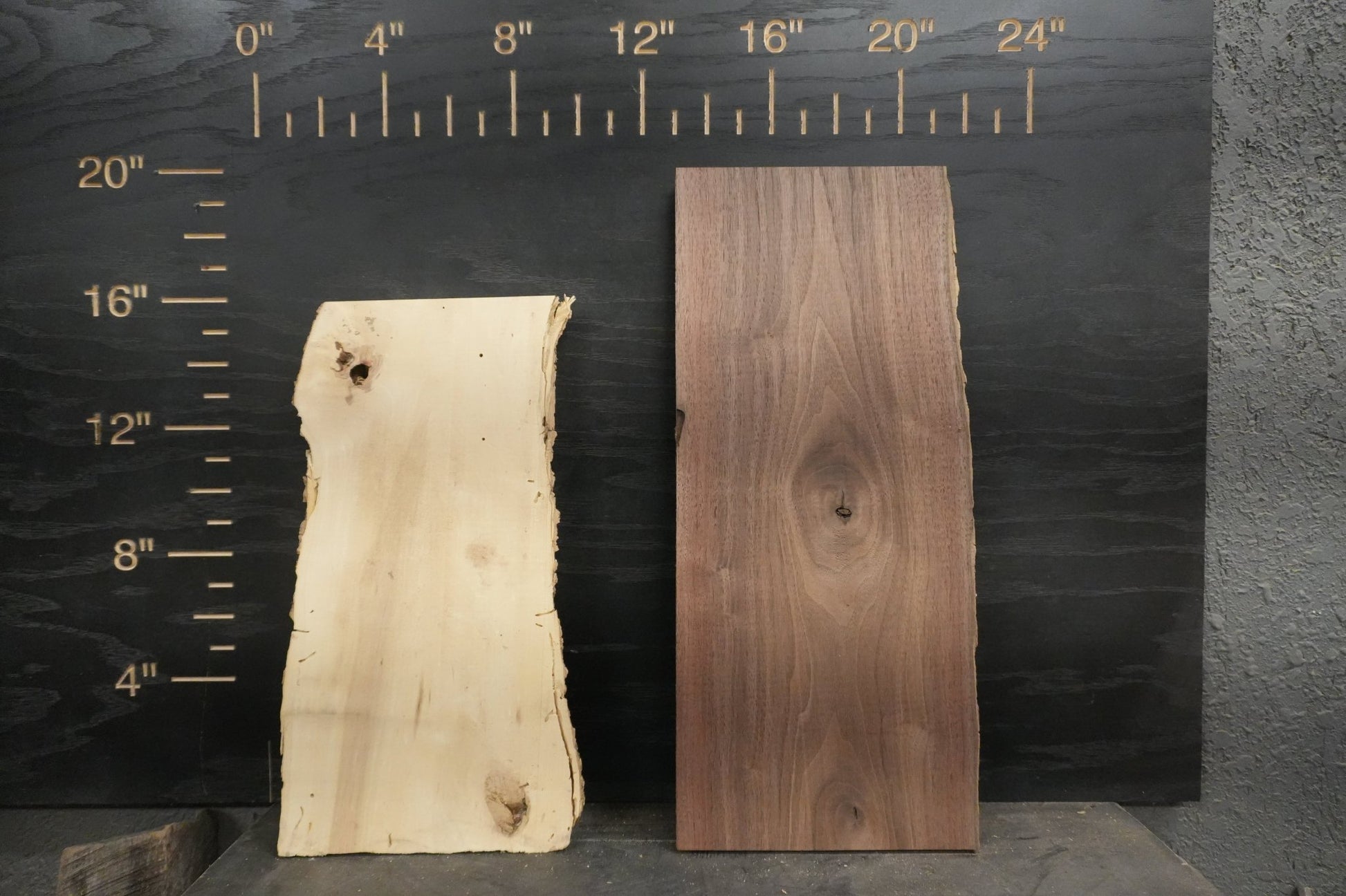 20 - " Mixed Wood Kit - Walnut & Maple - Ol Loggin Sawmill