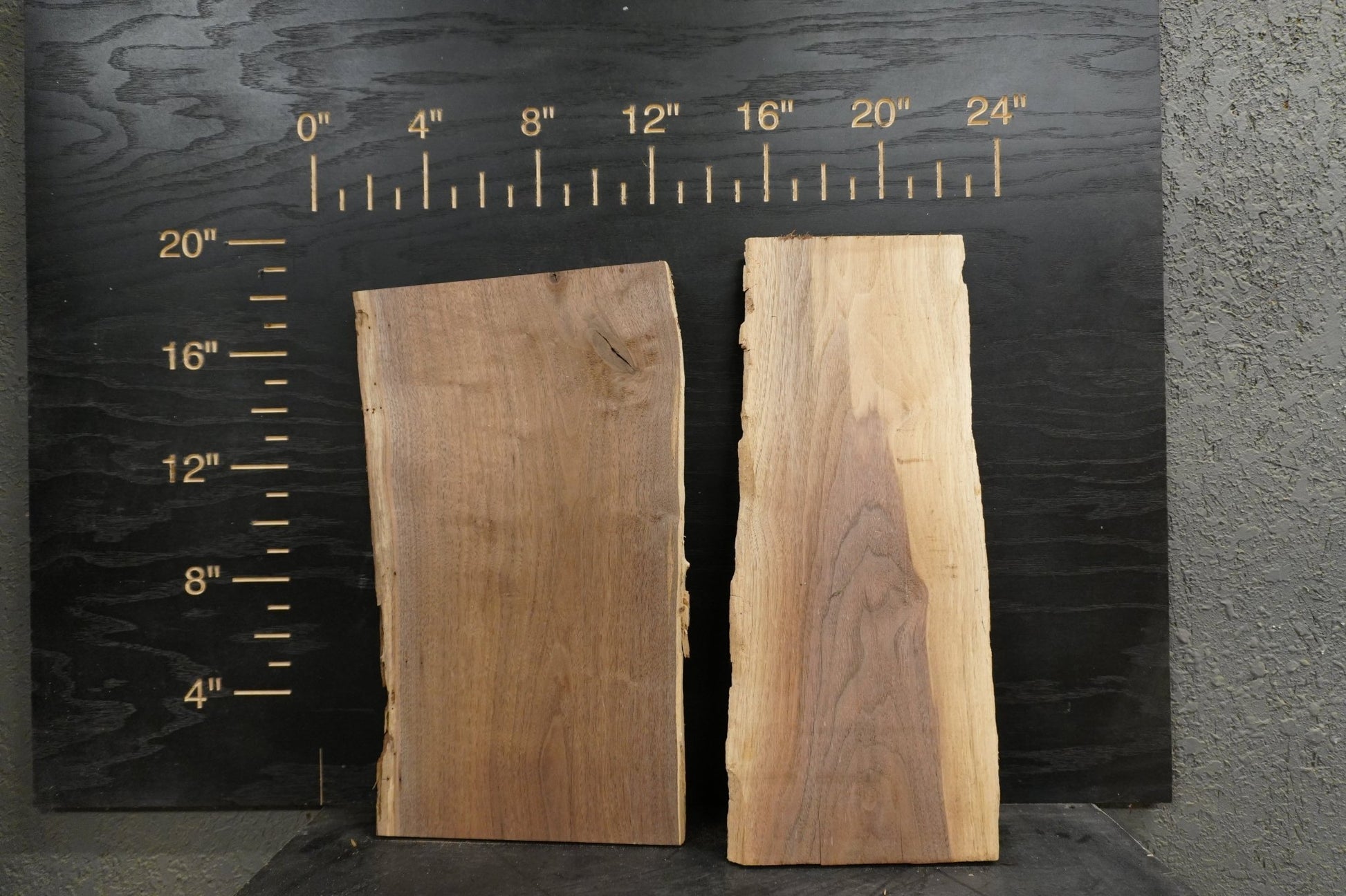 20 - " Walnut & Cedar Wood Kit Live - Edge - Ol Loggin Sawmill