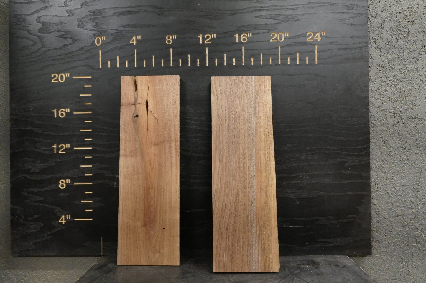 20 - " Walnut & Cedar Wood Kit Live - Edge - Ol Loggin Sawmill