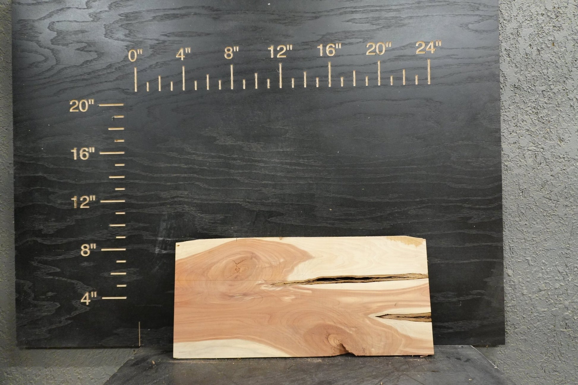20 - " Walnut & Cedar Wood Kit Live - Edge - Ol Loggin Sawmill