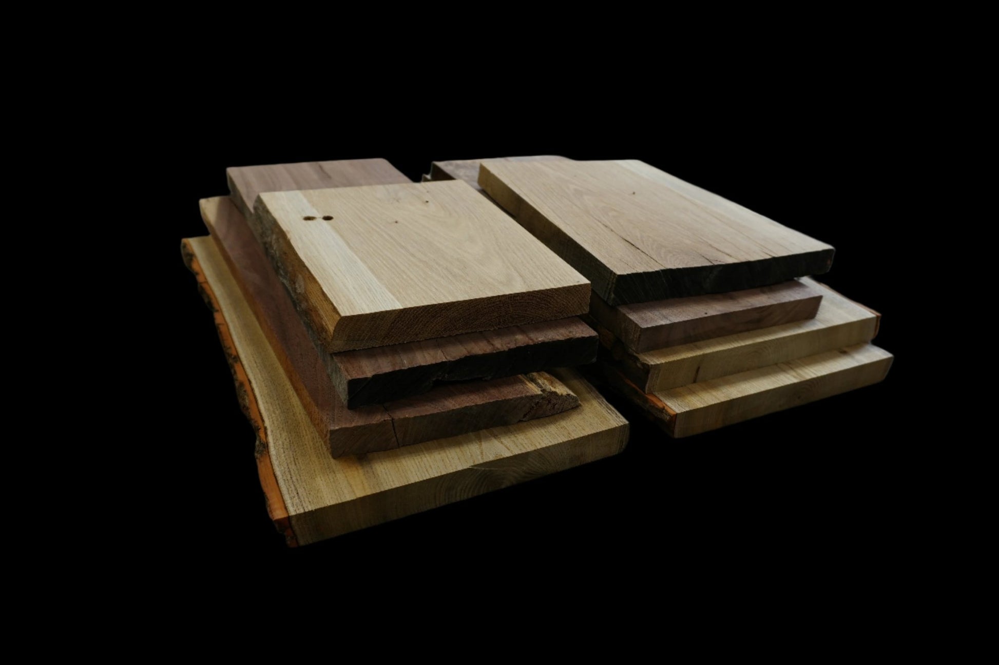 20" Walnut & Elm Mixed Scrap Kit - Ol Loggin Sawmill