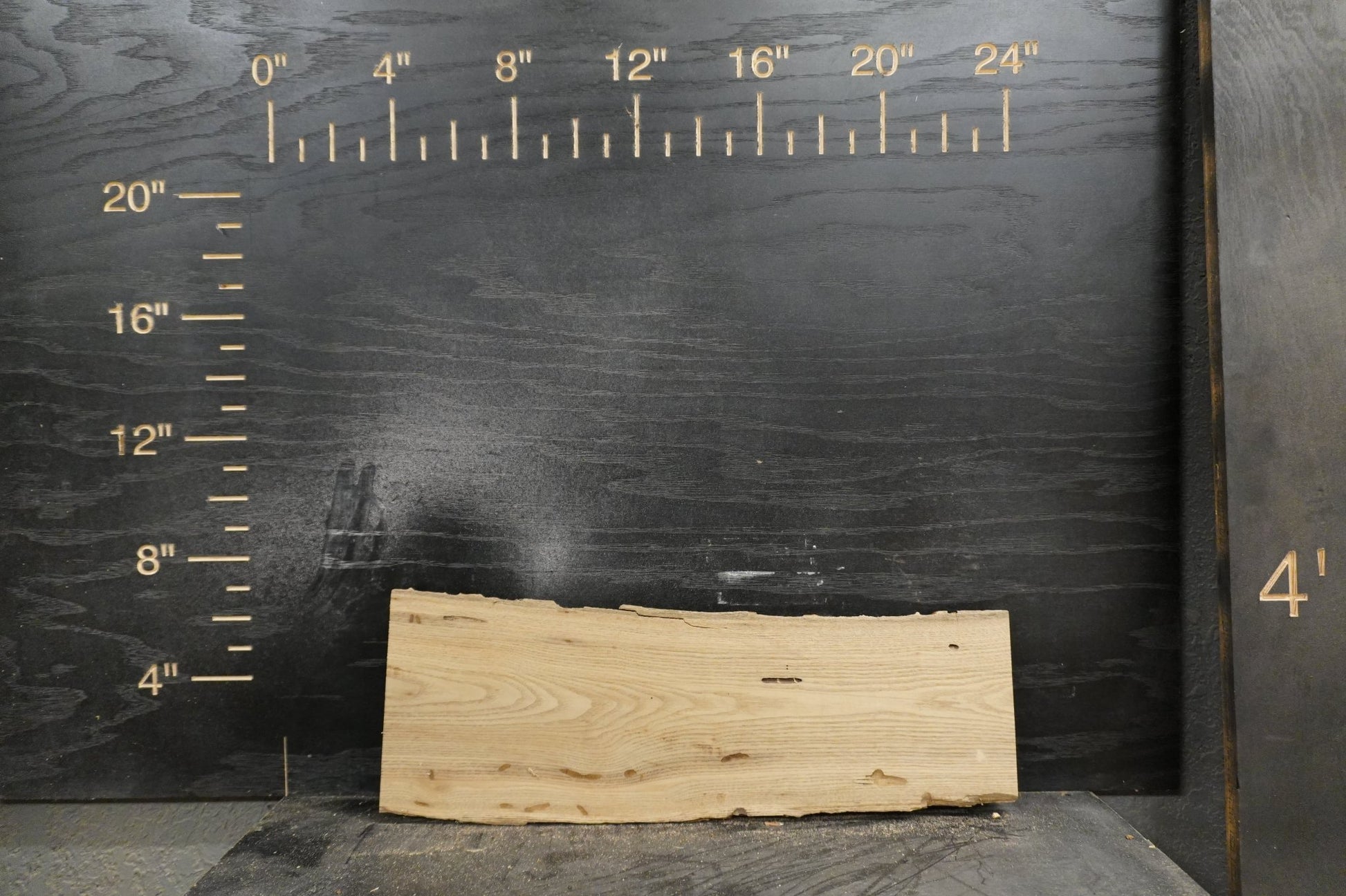 20 - " Walnut, Hickory & Maple Wood Kit Live - Edge - Ol Loggin Sawmill