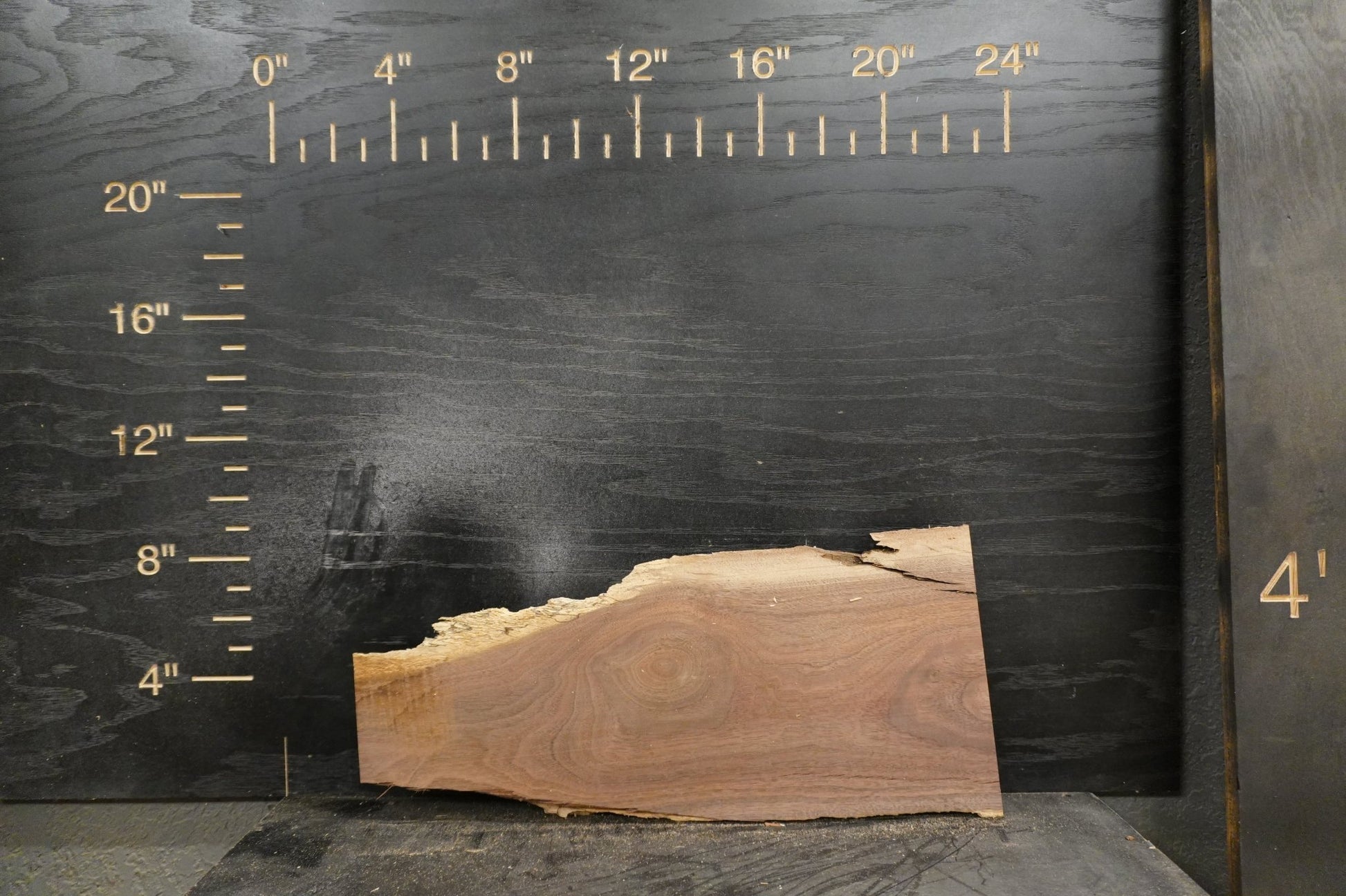 20 - " Walnut, Hickory & Maple Wood Kit Live - Edge - Ol Loggin Sawmill