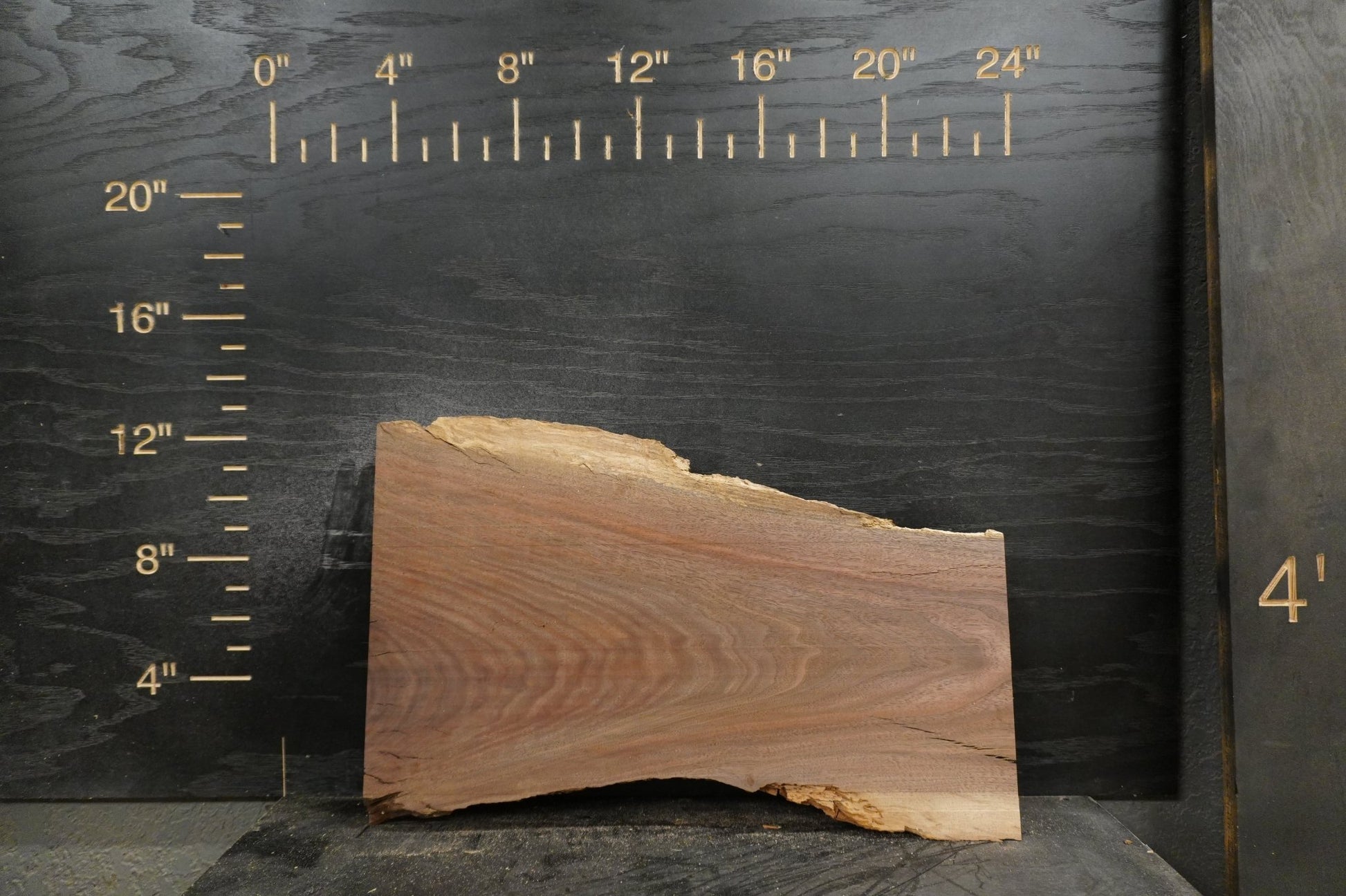20 - " Walnut, Hickory & Maple Wood Kit Live - Edge - Ol Loggin Sawmill