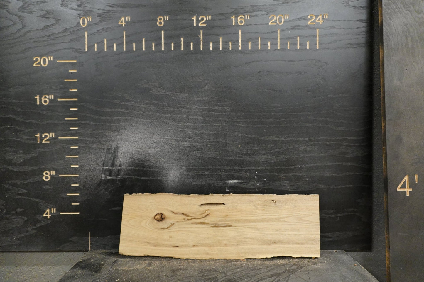 20 - " Walnut, Hickory & Maple Wood Kit Live - Edge - Ol Loggin Sawmill