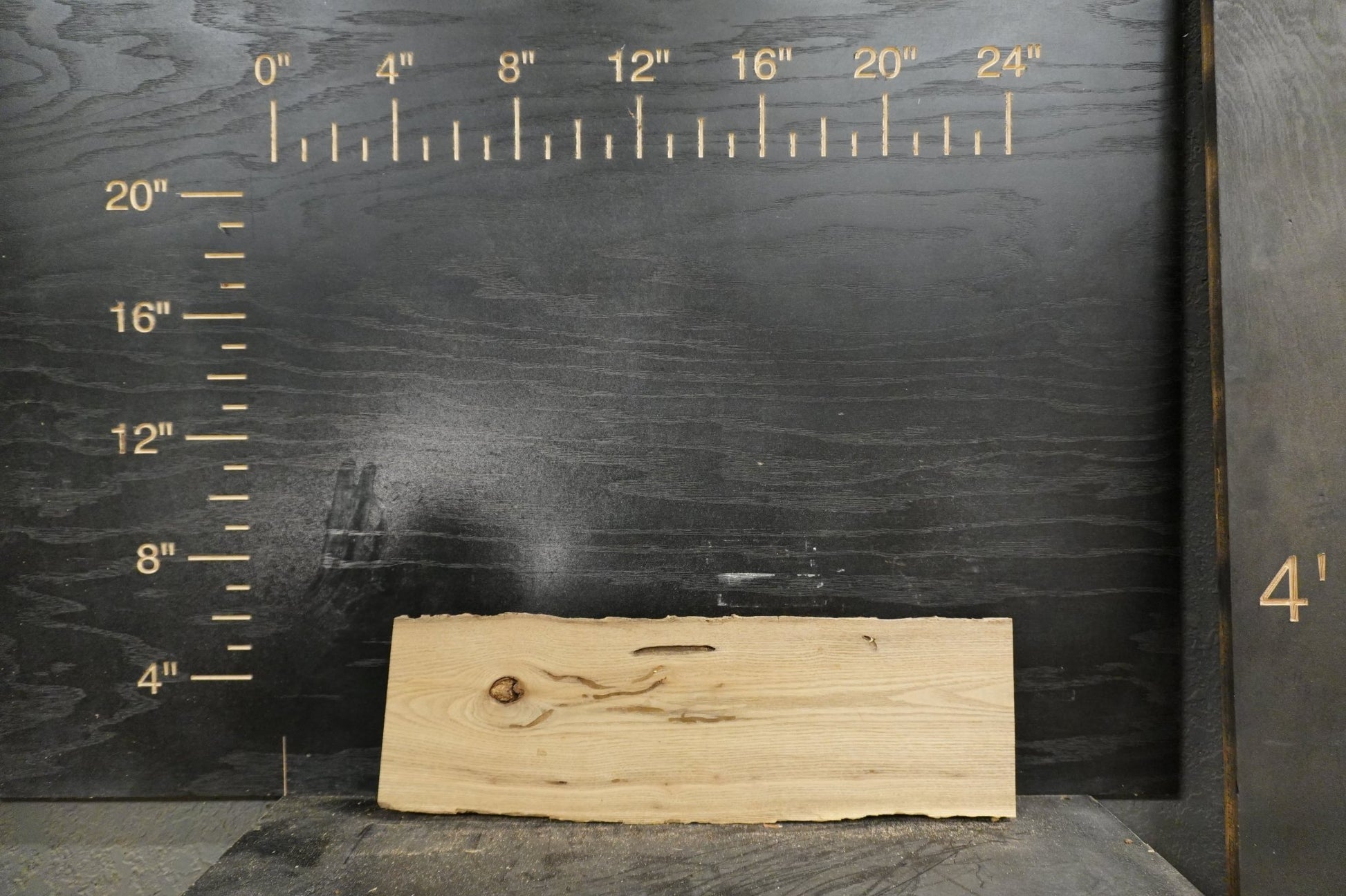20 - " Walnut, Hickory & Maple Wood Kit Live - Edge - Ol Loggin Sawmill