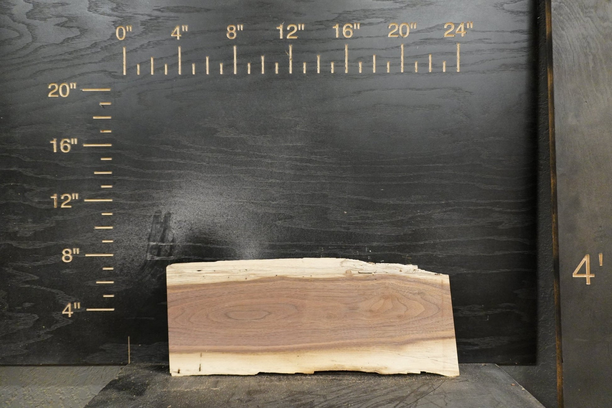 20 - " Walnut, Hickory & Maple Wood Kit Live - Edge - Ol Loggin Sawmill
