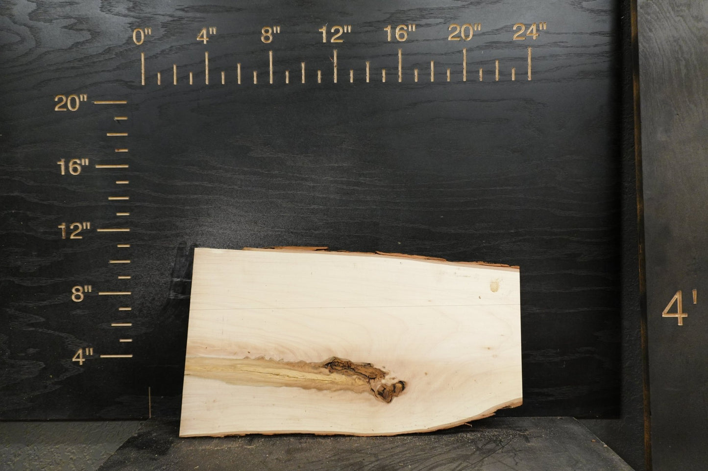 20 - " Walnut, Hickory & Maple Wood Kit Live - Edge - Ol Loggin Sawmill
