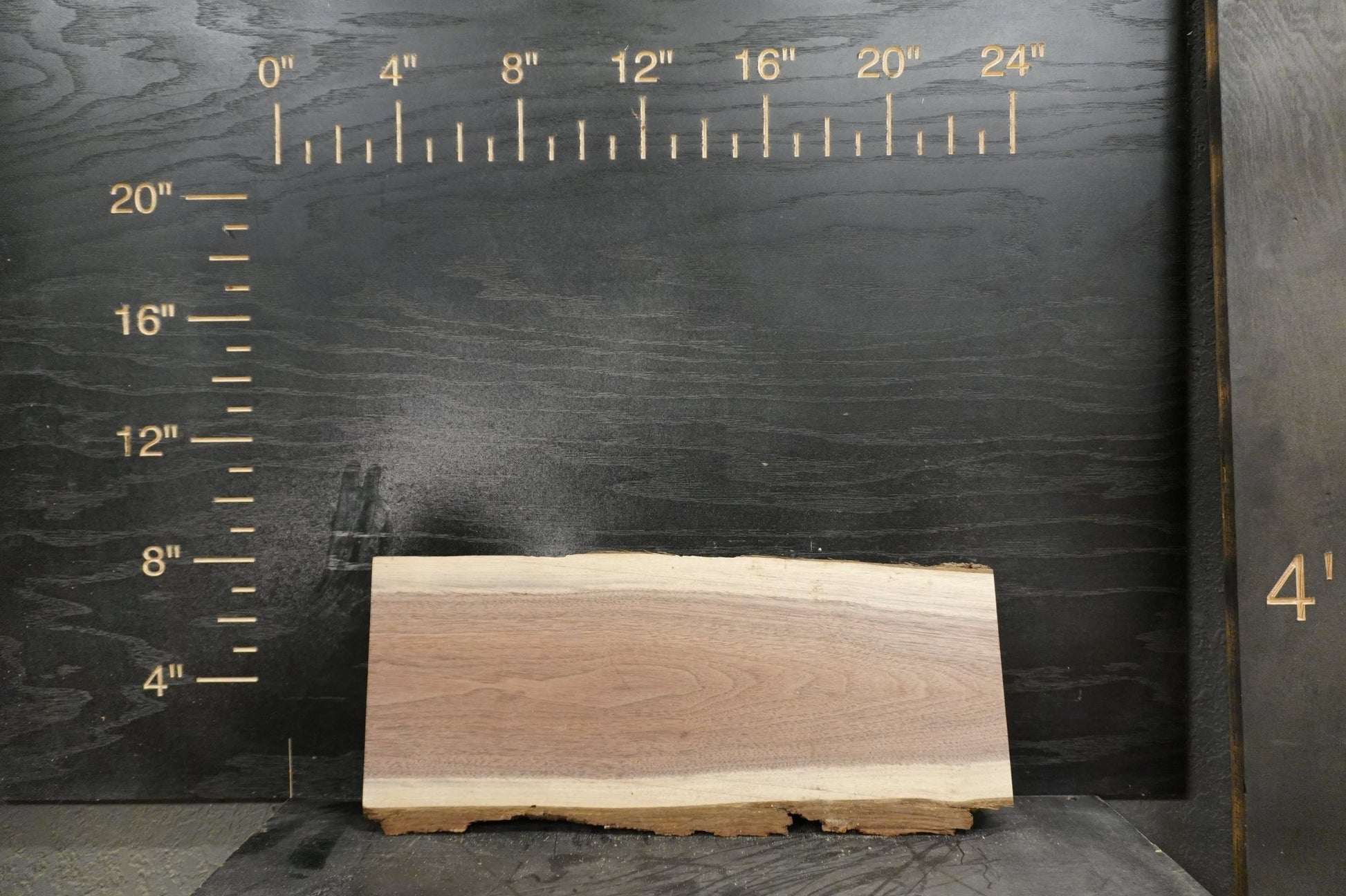 20 - " Walnut, Hickory, Red Oak, & Maple Wood Kit Live - Edge - Ol Loggin Sawmill