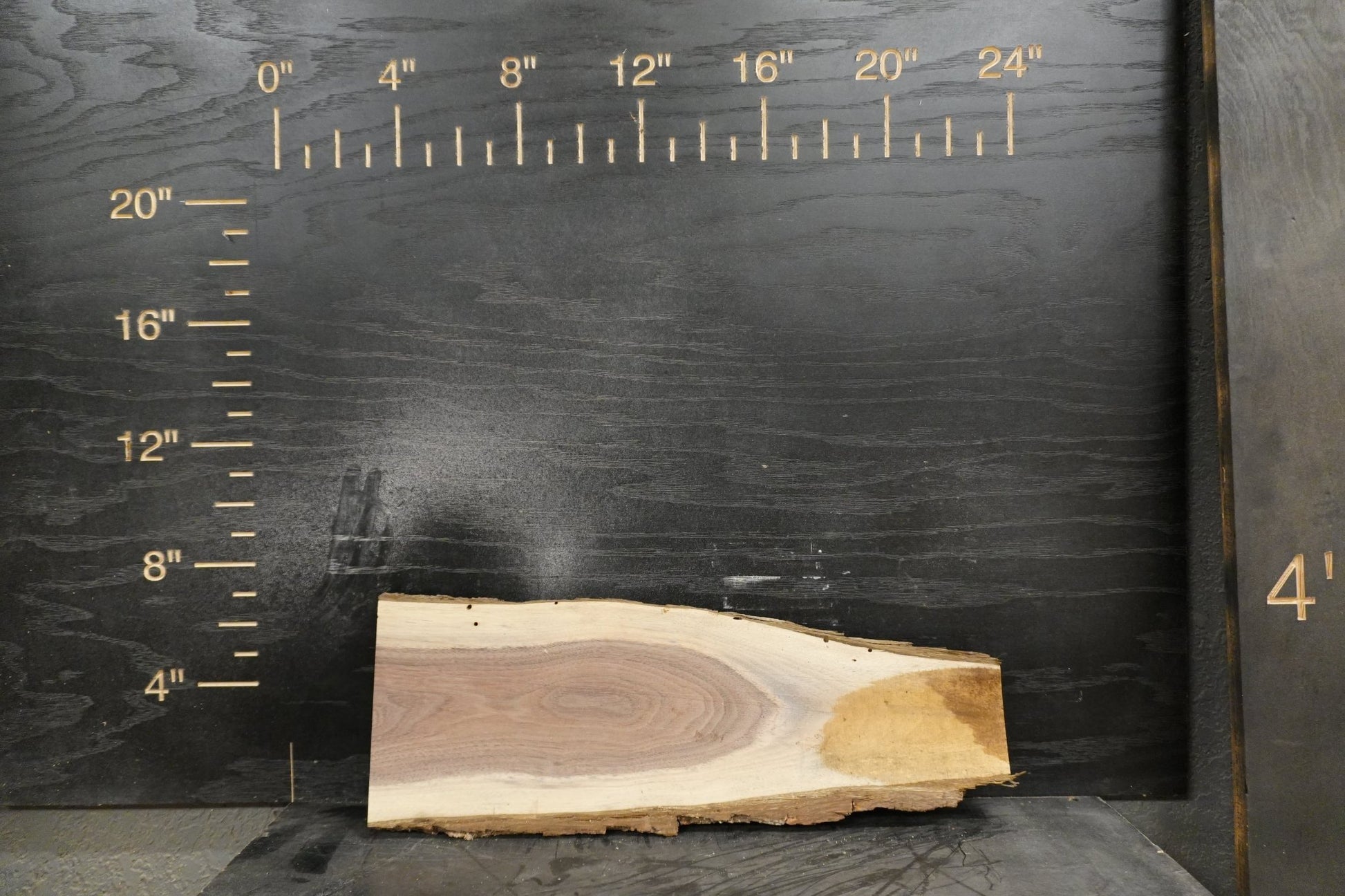 20 - " Walnut, Hickory, Red Oak, & Maple Wood Kit Live - Edge - Ol Loggin Sawmill