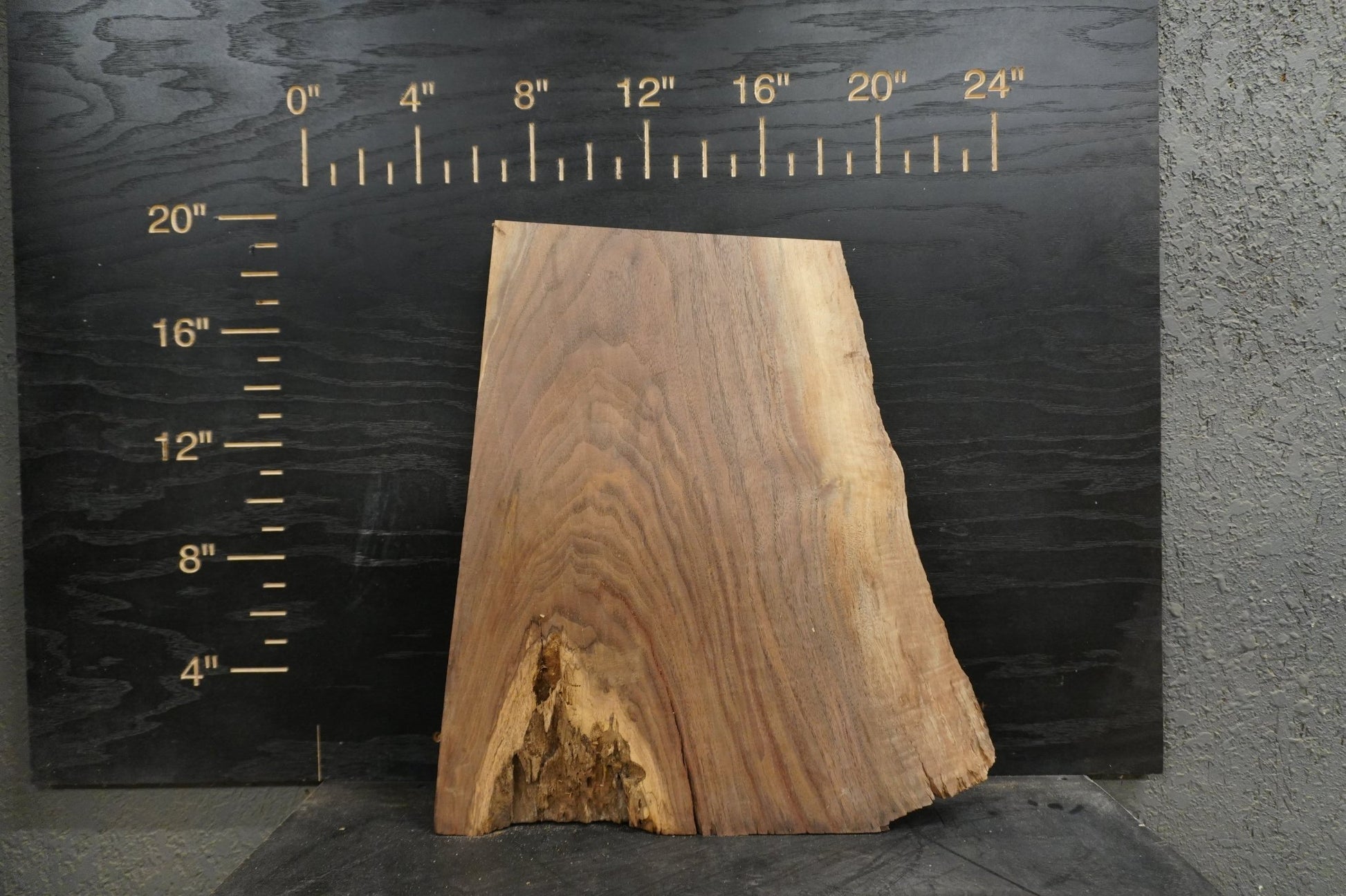 20 - " Walnut & Maple Wood Kit Live - Edge - Ol Loggin Sawmill