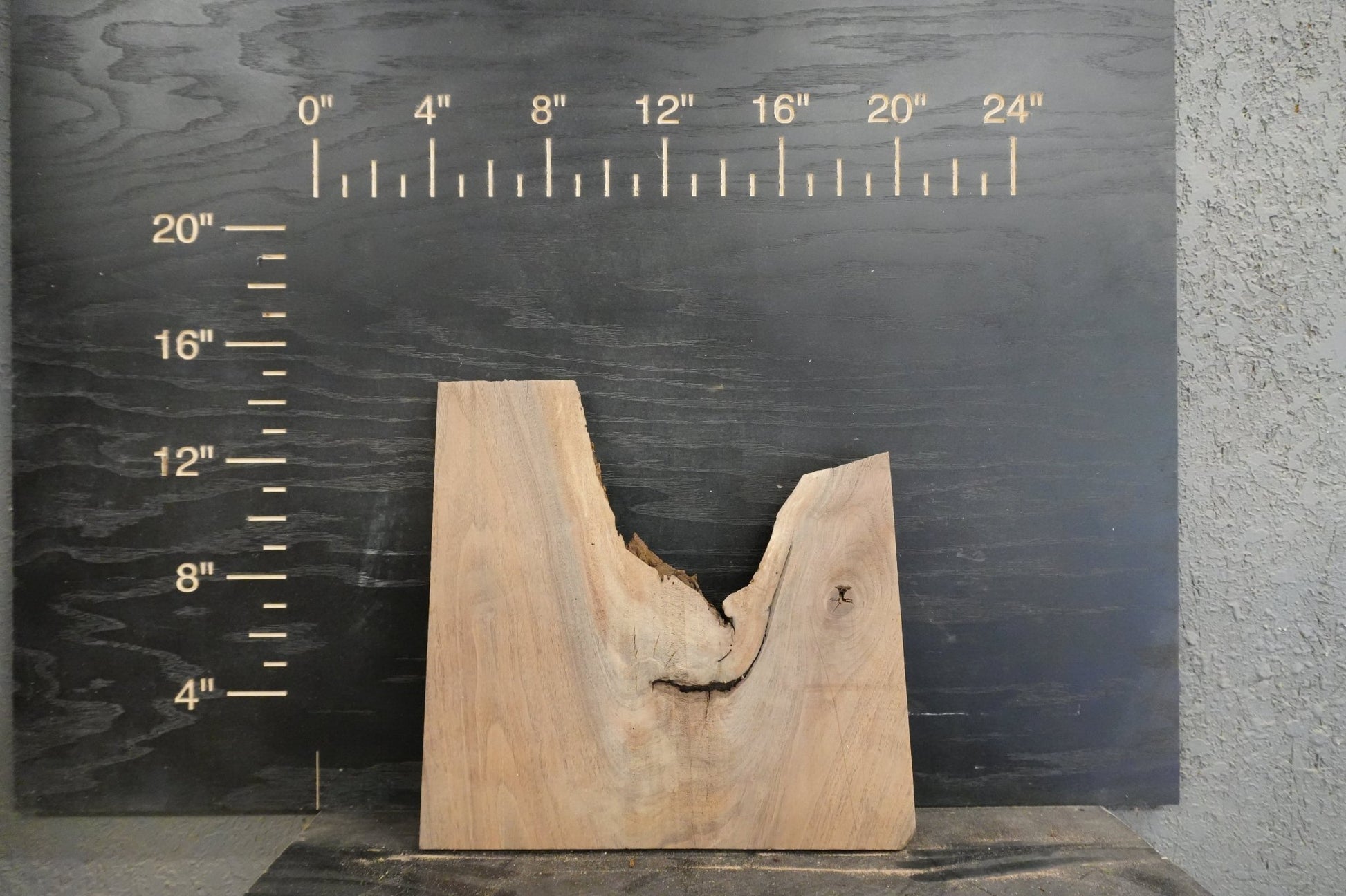 20 - " Walnut & Maple Wood Kit Live - Edge - Ol Loggin Sawmill