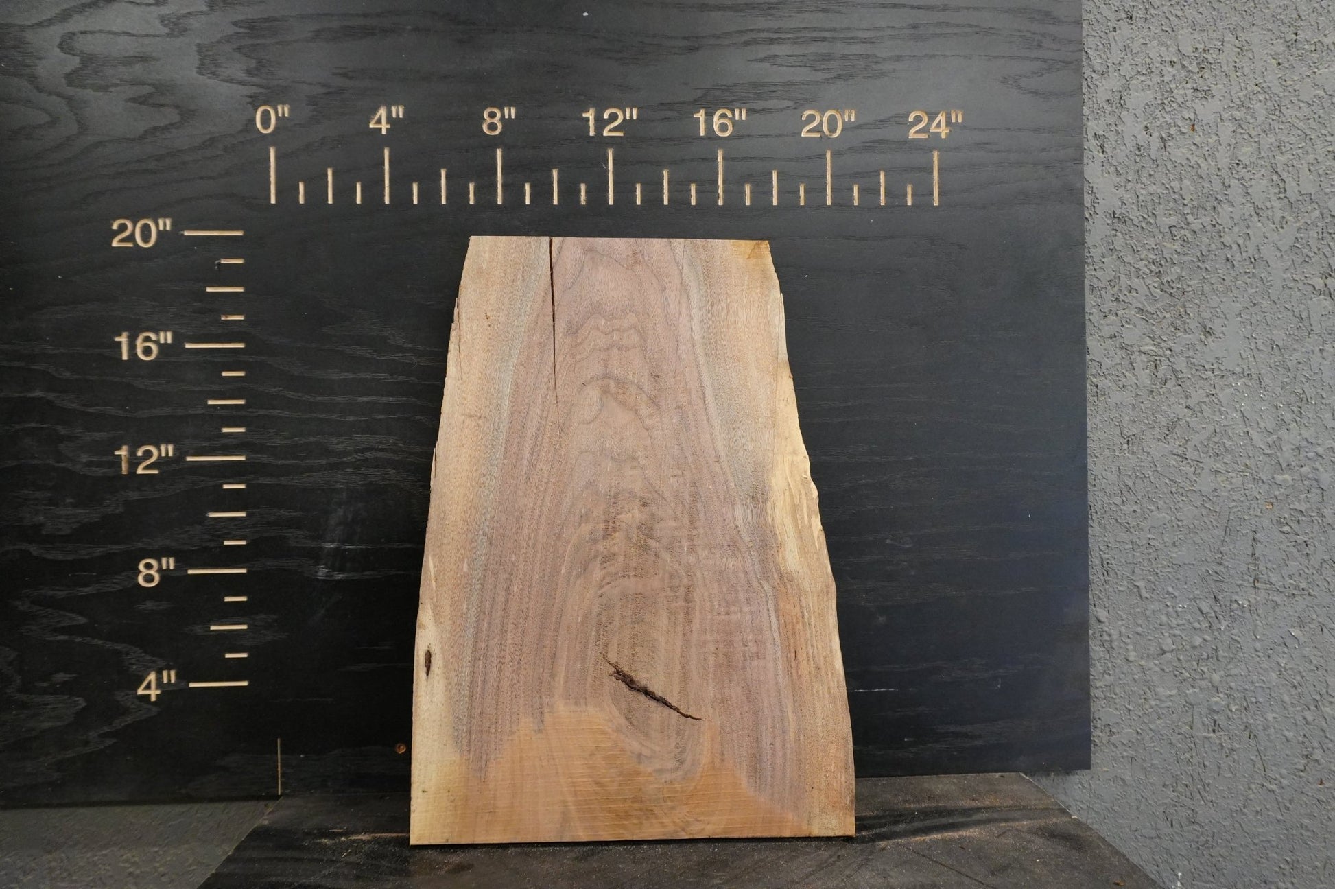 20 - " Walnut & Maple Wood Kit Live - Edge - Ol Loggin Sawmill