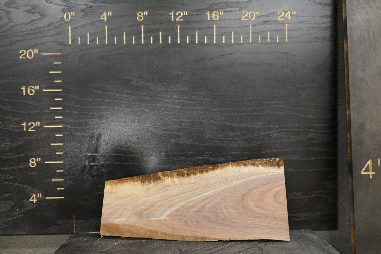 20 - " Walnut Wood Kit Live - Edge - Ol Loggin Sawmill