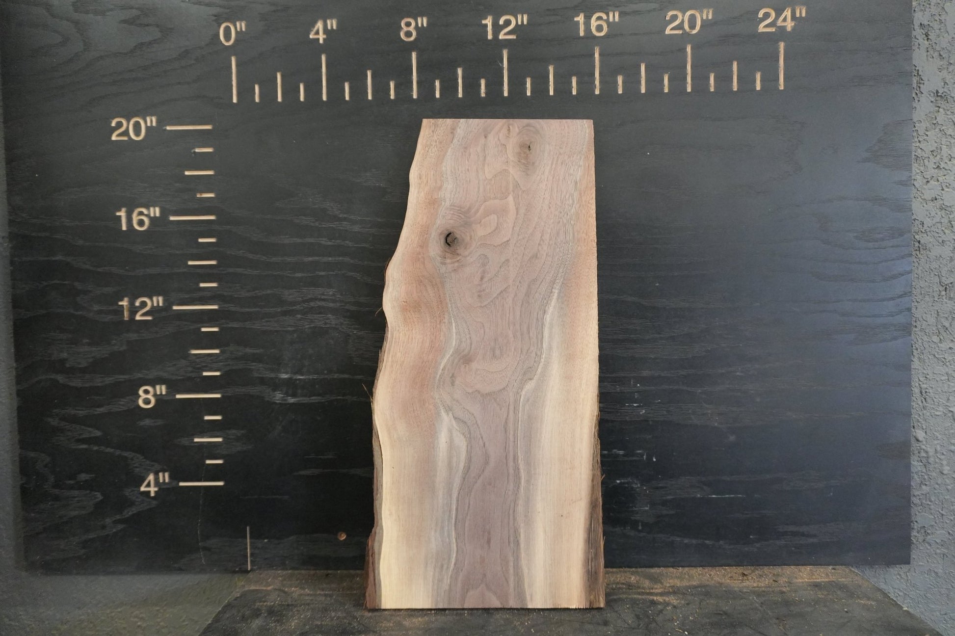 20 - " Walnut Wood Kit Live - Edge - Ol Loggin Sawmill