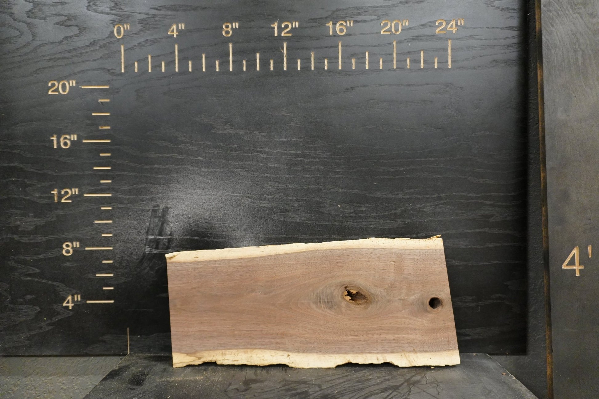 20 - " Walnut Wood Kit Live - Edge - Ol Loggin Sawmill