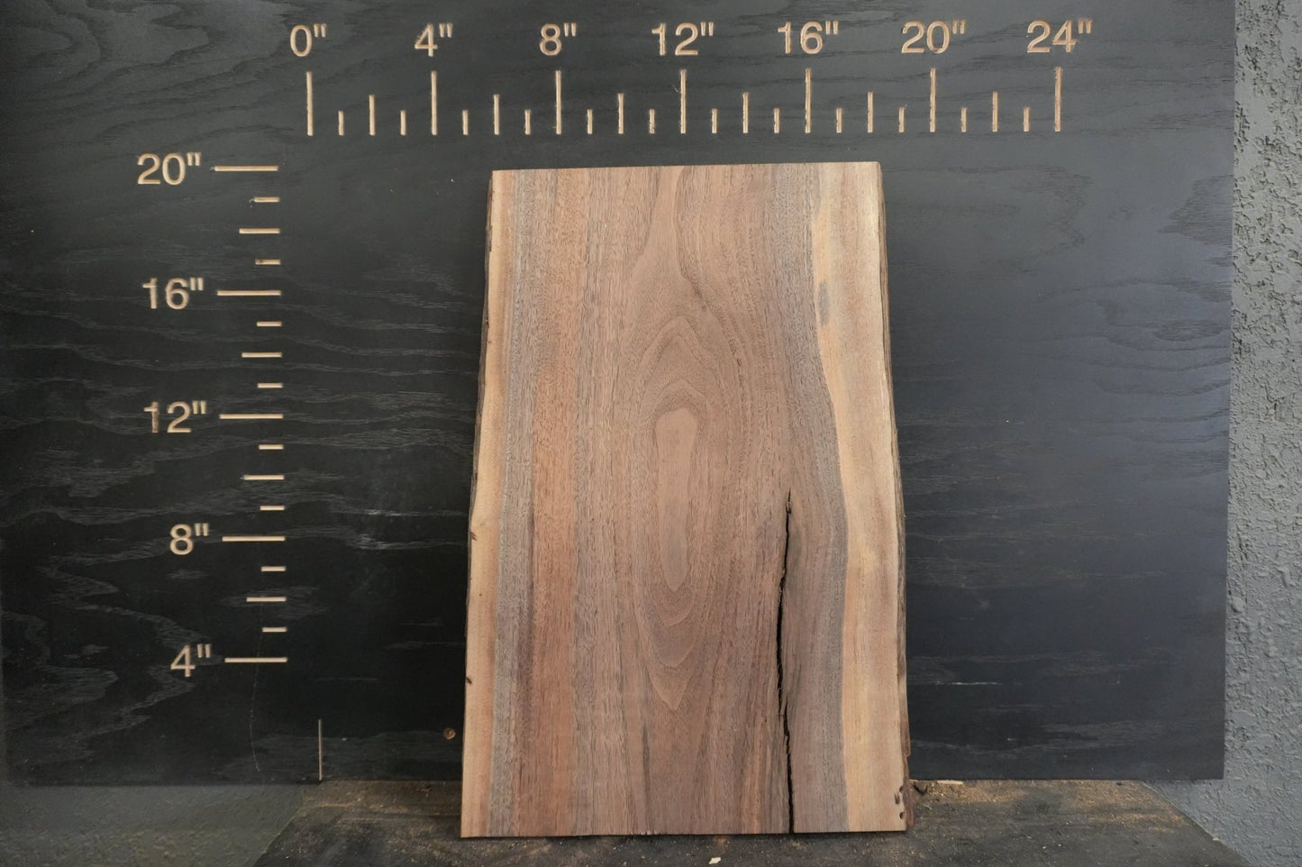 20 - " Walnut Wood Kit Live - Edge - Ol Loggin Sawmill