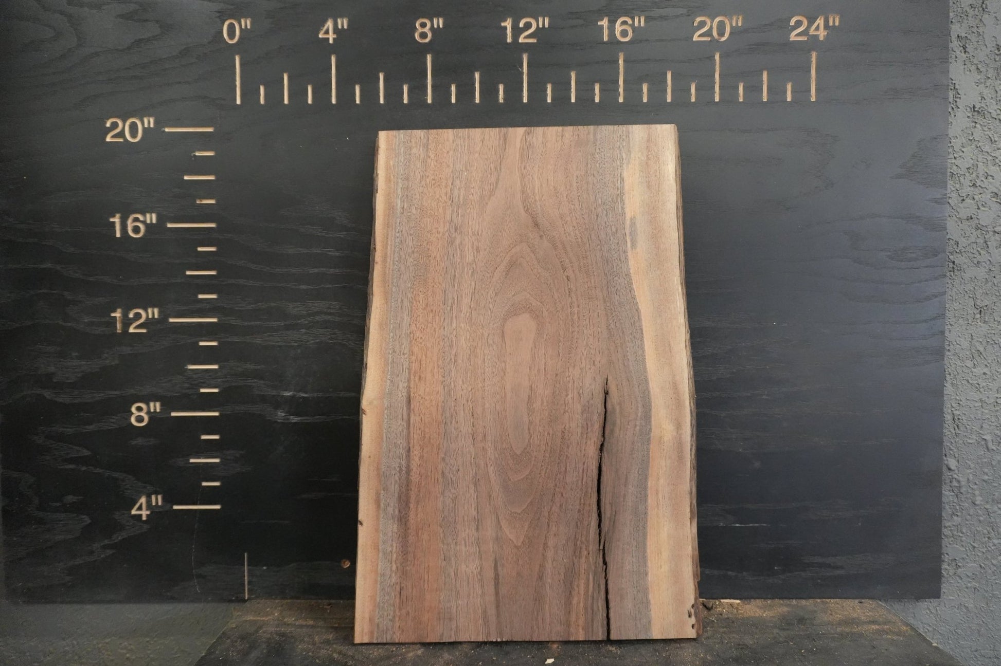 20 - " Walnut Wood Kit Live - Edge - Ol Loggin Sawmill