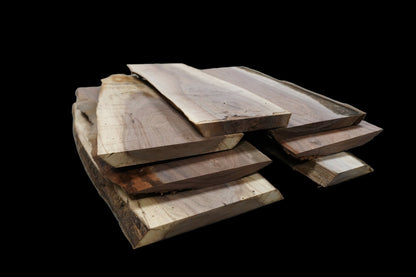 20 - " Walnut Wood Kit Live - Edge - Ol Loggin Sawmill
