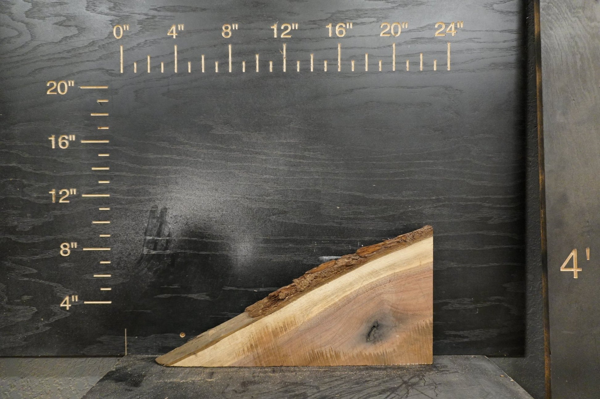 20 - " Walnut Wood Kit Live - Edge - Ol Loggin Sawmill