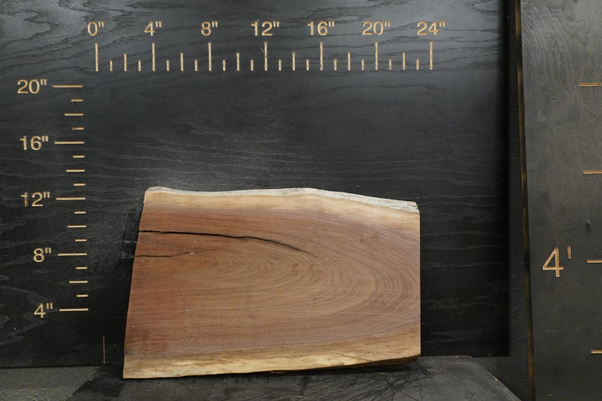20 - " Walnut Wood Kit Live - Edge - Ol Loggin Sawmill