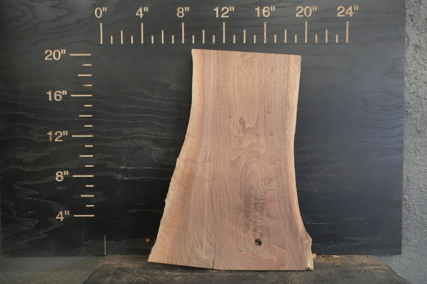 20 - " Walnut Wood Kit Live - Edge - Ol Loggin Sawmill