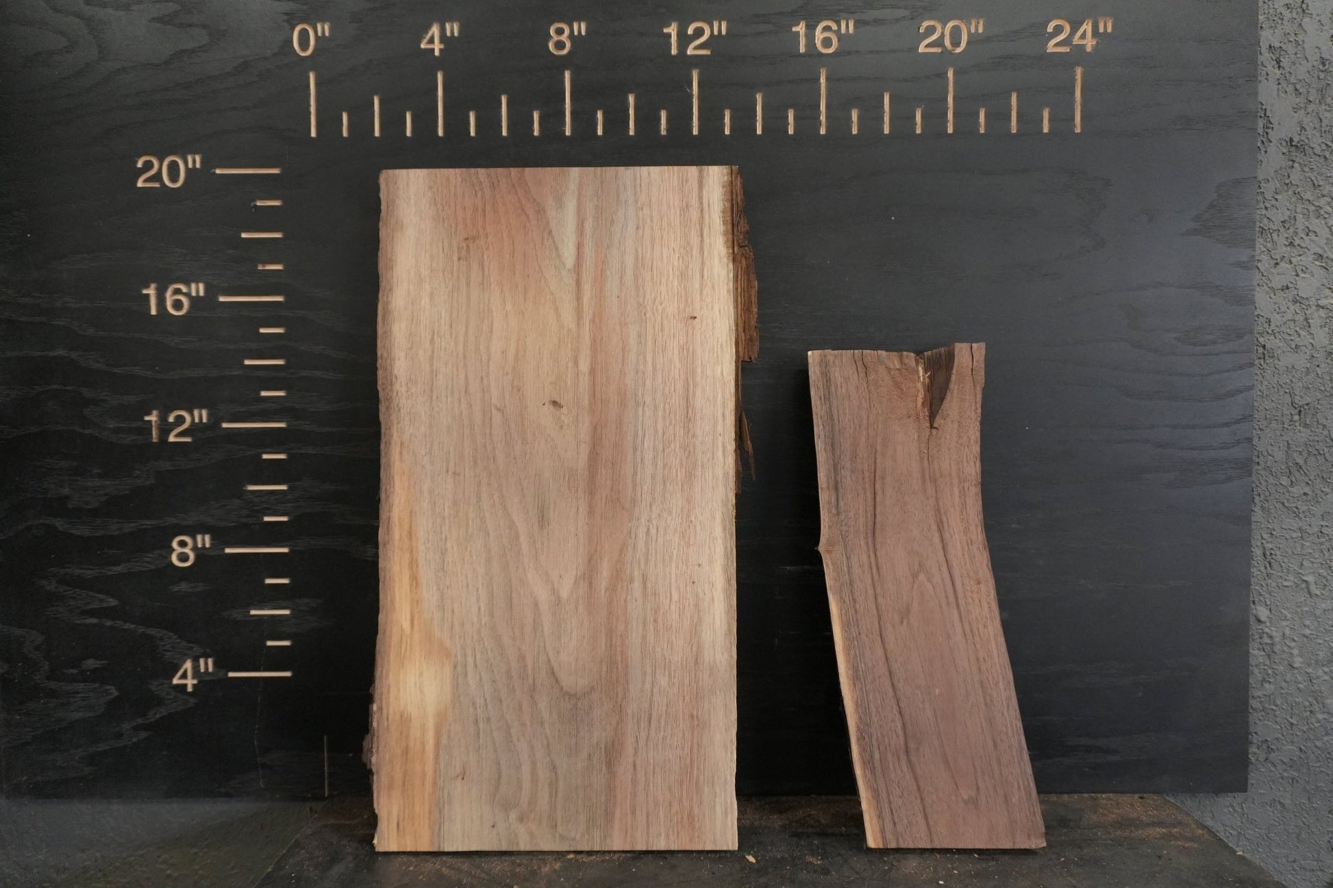 20 - " Walnut Wood Kit Live - Edge - Ol Loggin Sawmill