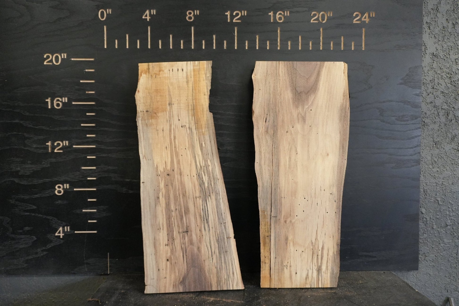 20 - " Walnut Wood Kit Live - Edge - Ol Loggin Sawmill