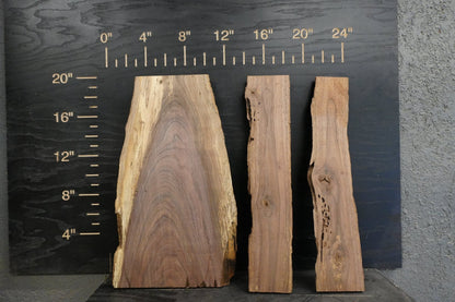 20 - " Walnut Wood Kit Live - Edge - Ol Loggin Sawmill