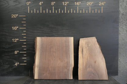 20 - " Walnut Wood Kit Live - Edge - Ol Loggin Sawmill