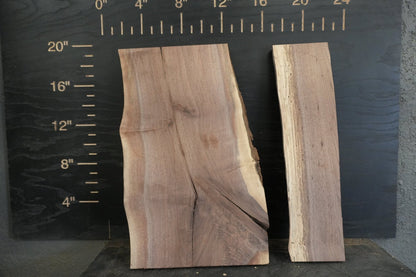 20 - " Walnut Wood Kit Live - Edge - Ol Loggin Sawmill