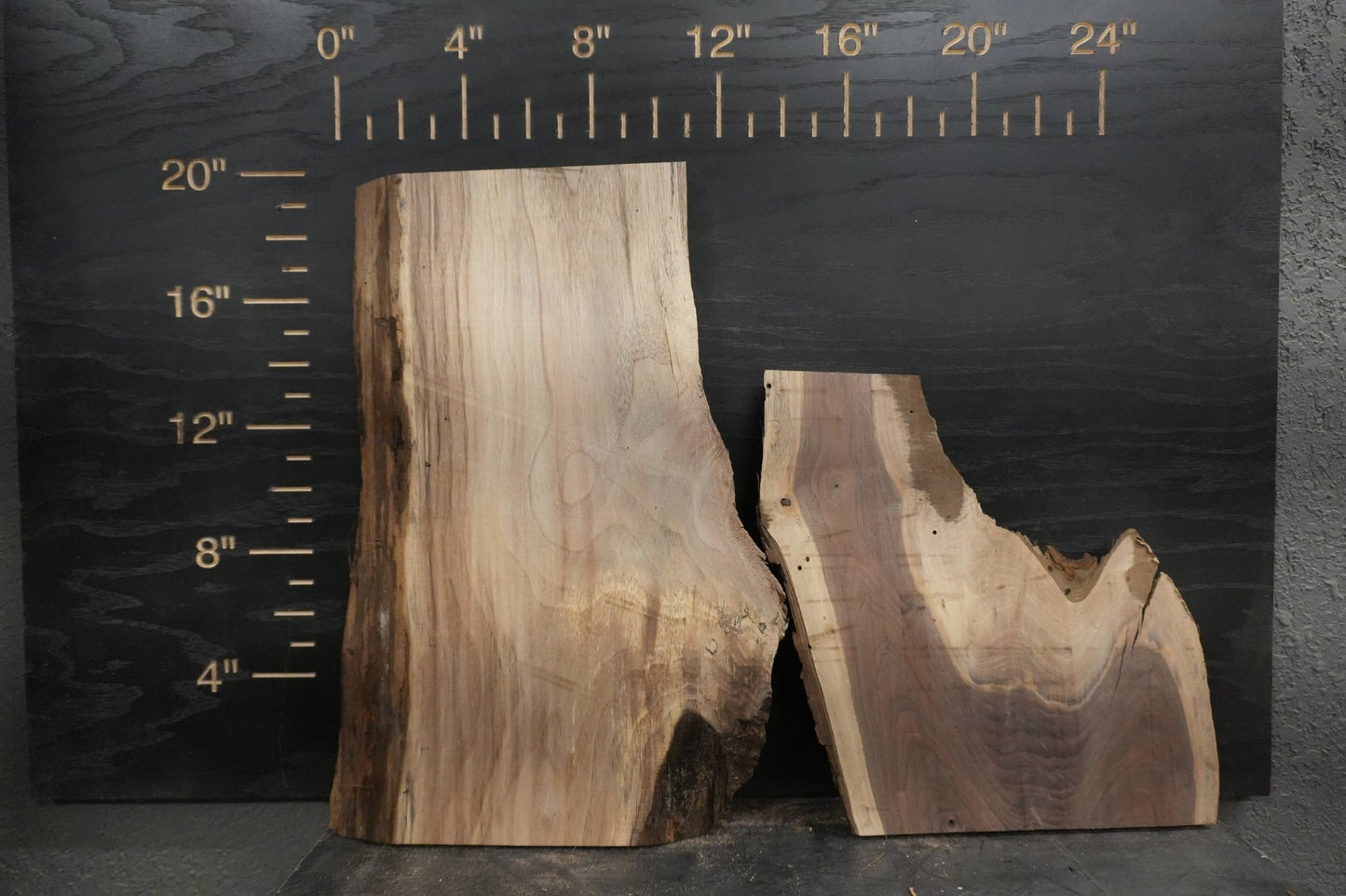 20 - " Walnut Wood Kit Live - Edge - Ol Loggin Sawmill