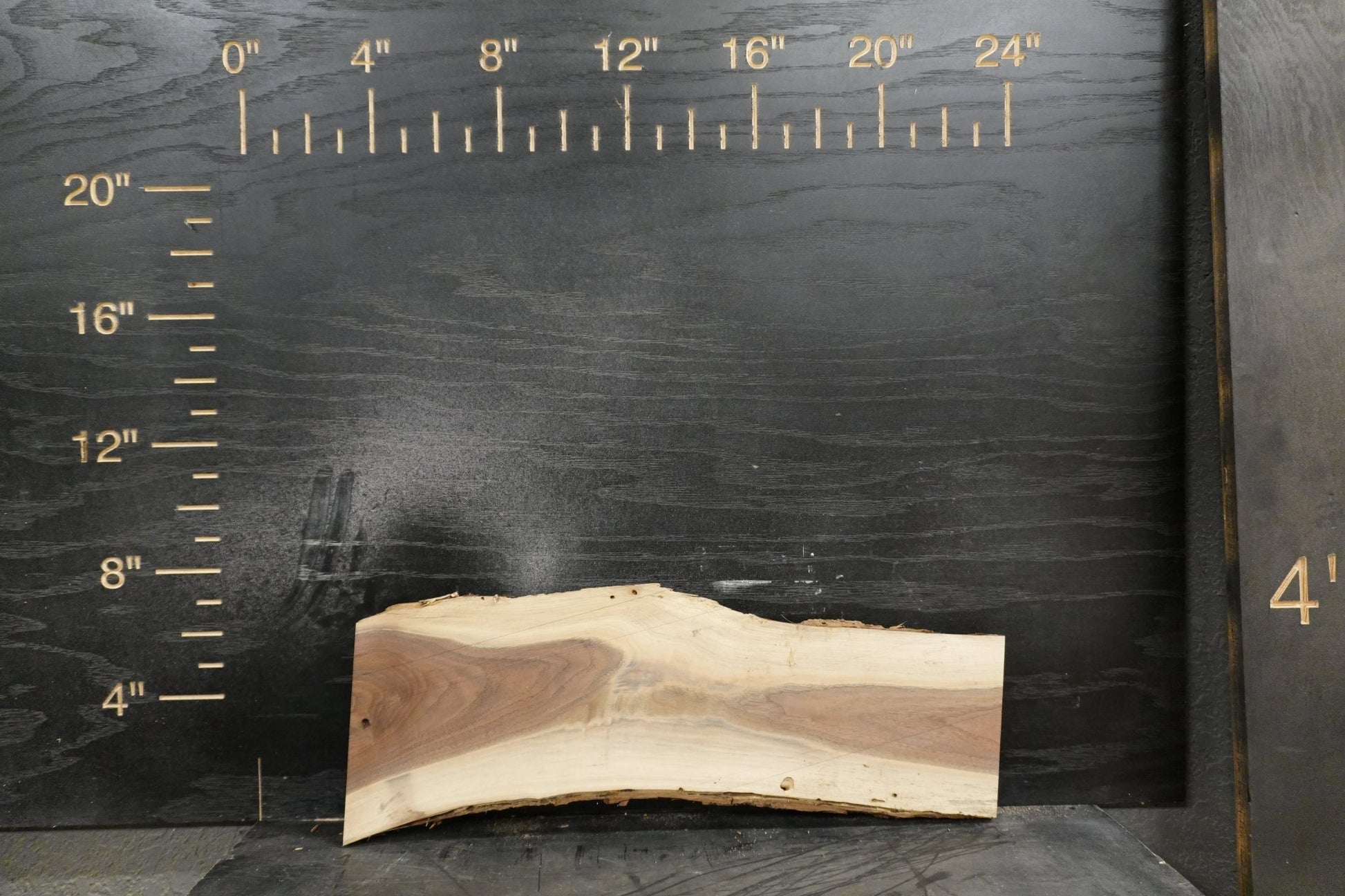 20 - " Walnut Wood Kit Live - Edge - Ol Loggin Sawmill