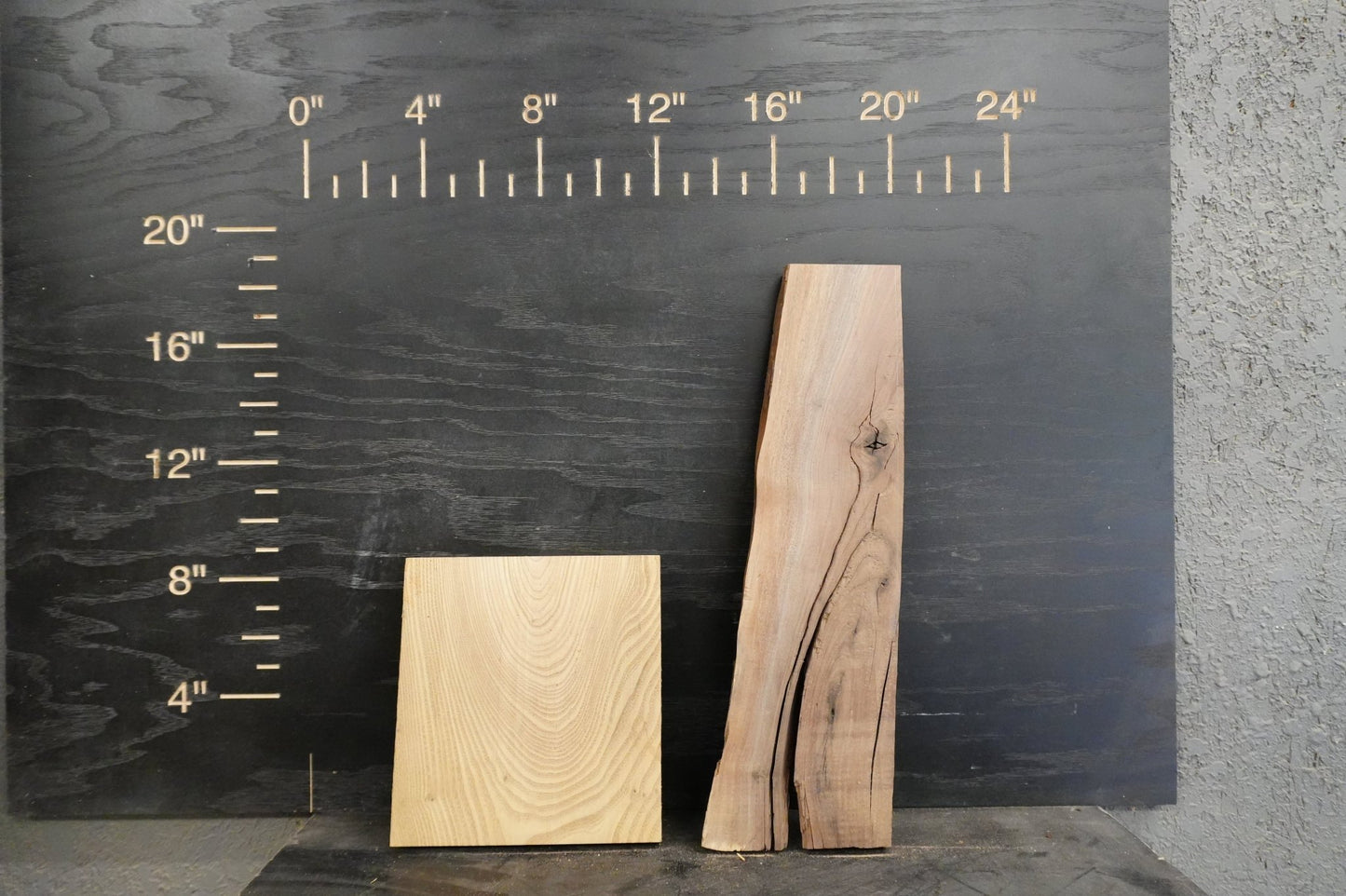 20 - " Walnut Wood Kit Live - Edge - Ol Loggin Sawmill