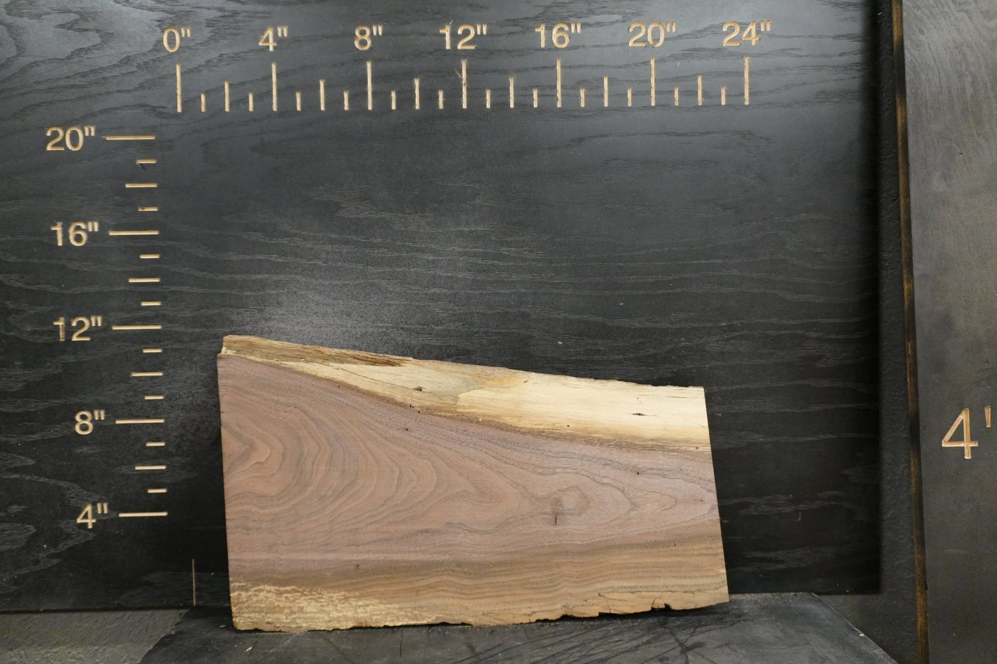 20 - " Walnut Wood Kit Live - Edge - Ol Loggin Sawmill