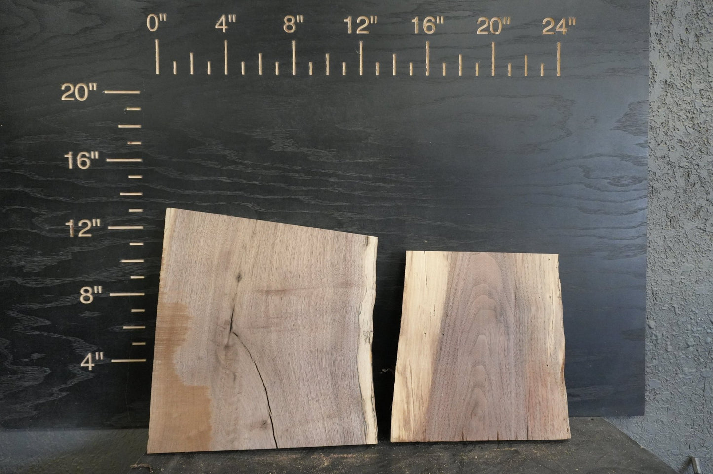 20 - " Walnut Wood Kit Live - Edge - Ol Loggin Sawmill