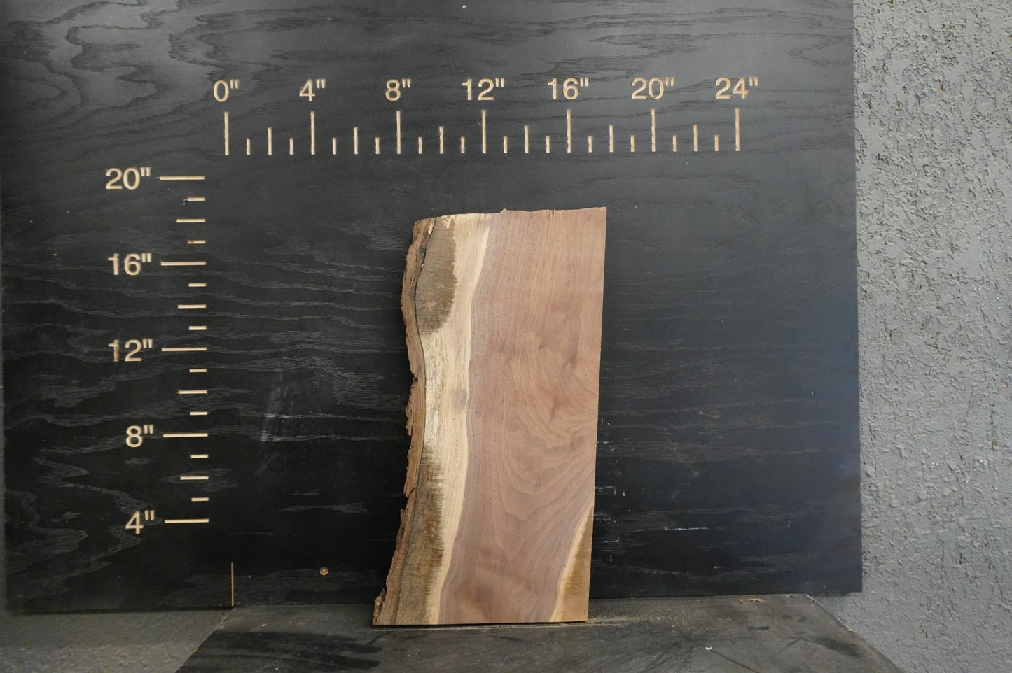 20 - " Walnut Wood Kit Live - Edge - Ol Loggin Sawmill