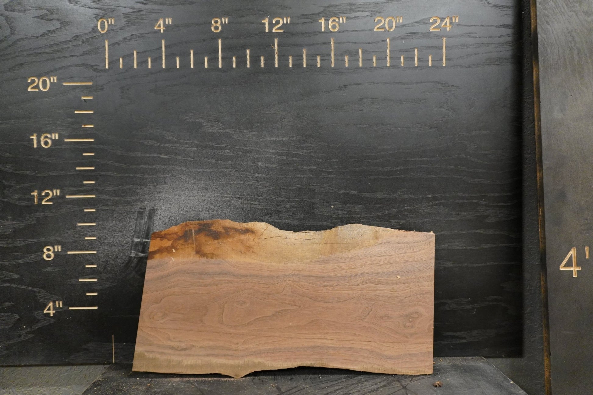 20 - " Walnut Wood Kit Live - Edge - Ol Loggin Sawmill