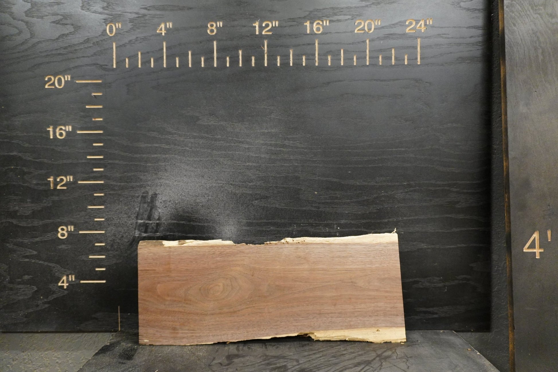 20 - " Walnut Wood Kit Live - Edge - Ol Loggin Sawmill
