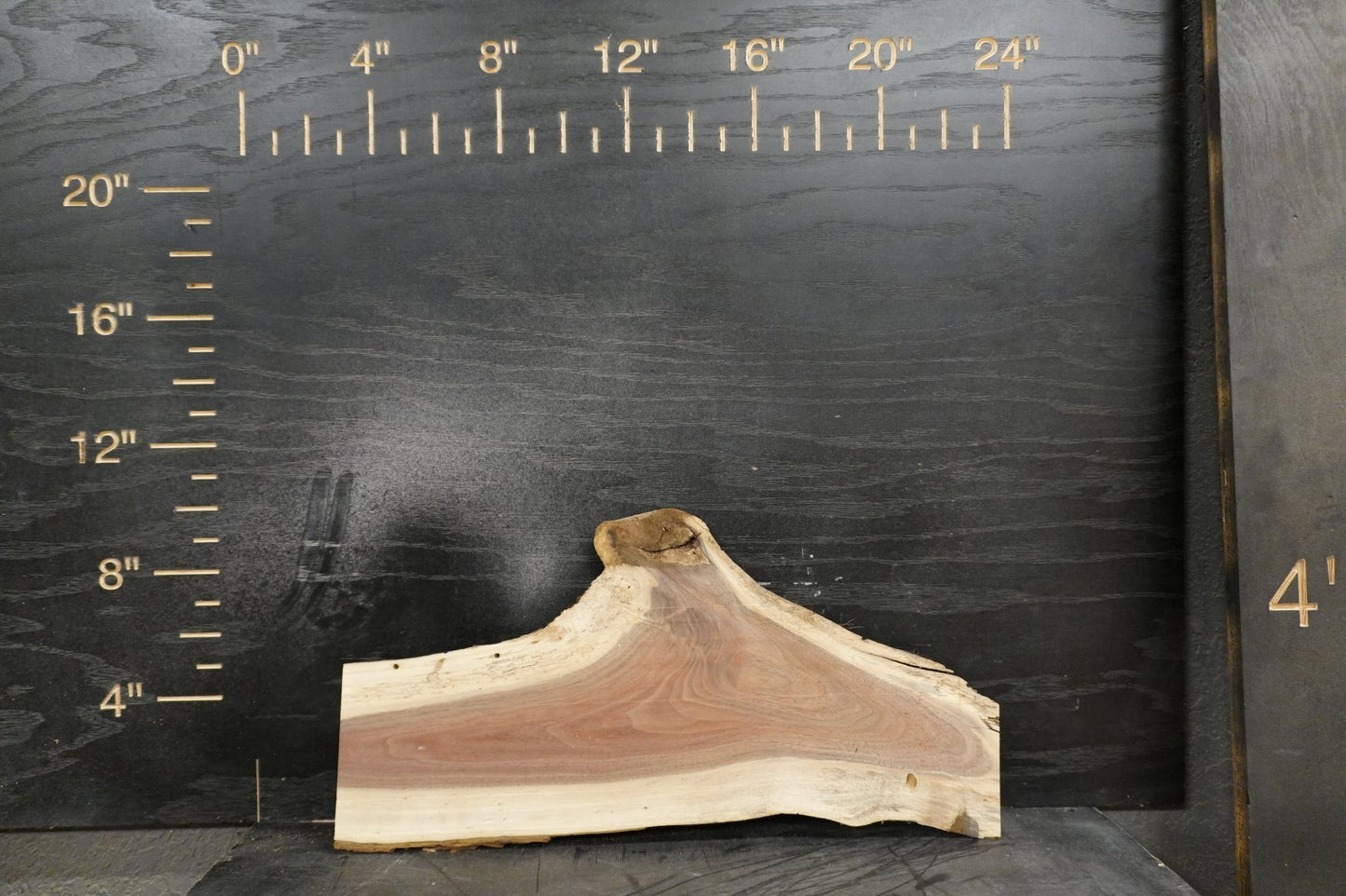 20 - " Walnut Wood Kit Live - Edge - Ol Loggin Sawmill