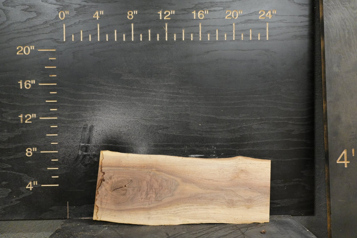 20 - " Walnut Wood Kit Live - Edge - Ol Loggin Sawmill