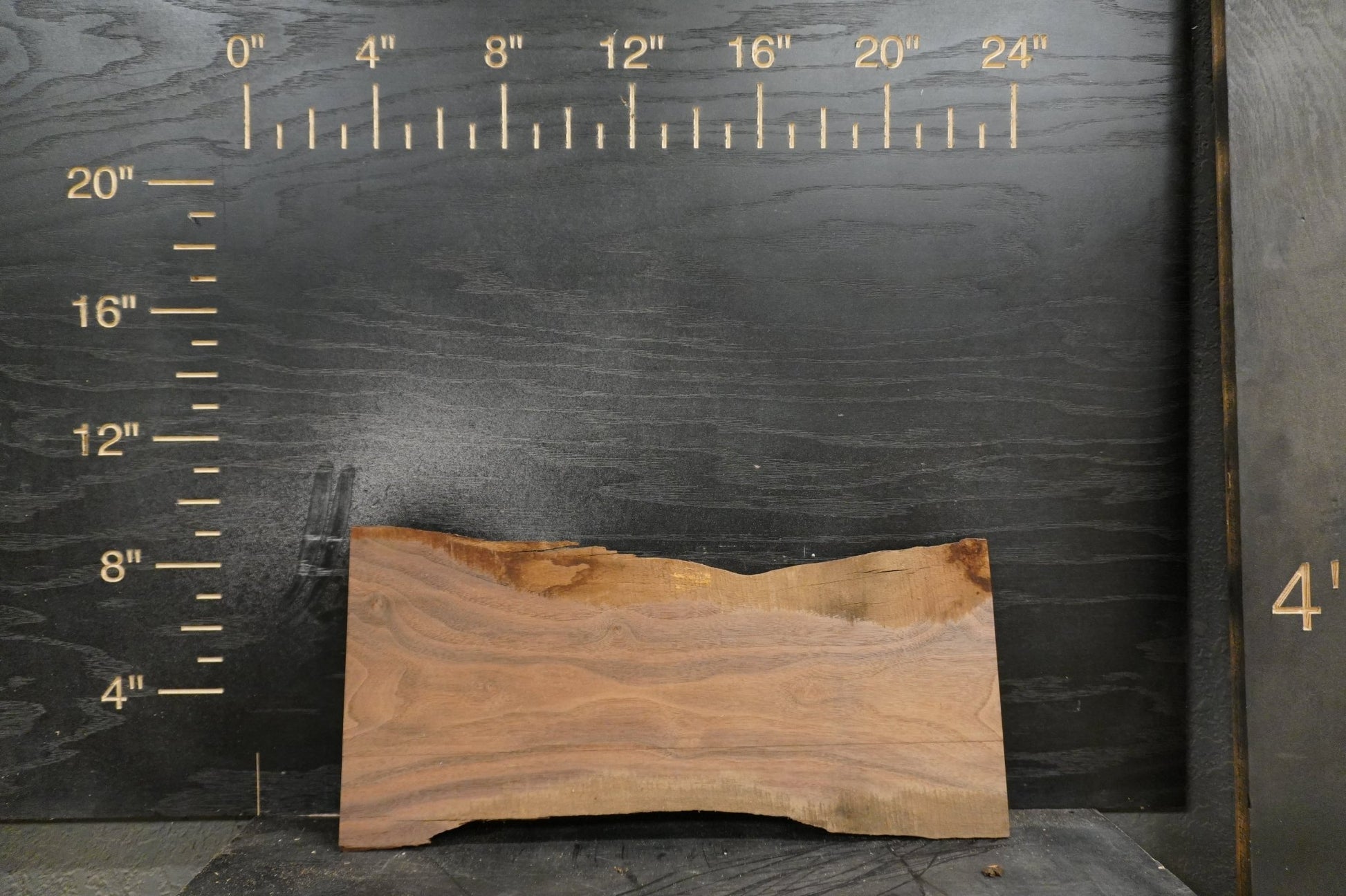 20 - " Walnut Wood Kit Live - Edge - Ol Loggin Sawmill