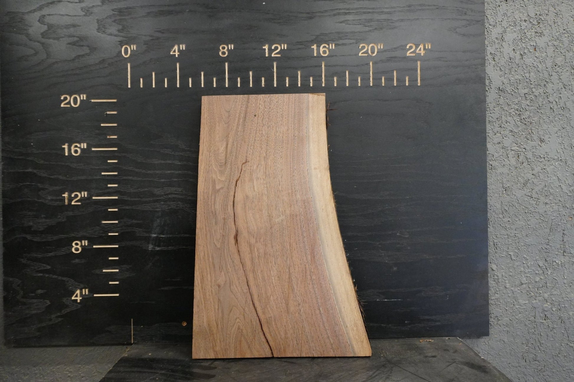 20 - " Walnut Wood Kit Live - Edge - Ol Loggin Sawmill