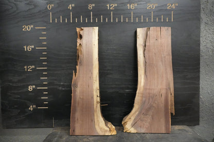 20 - " Walnut Wood Kit Live - Edge - Ol Loggin Sawmill