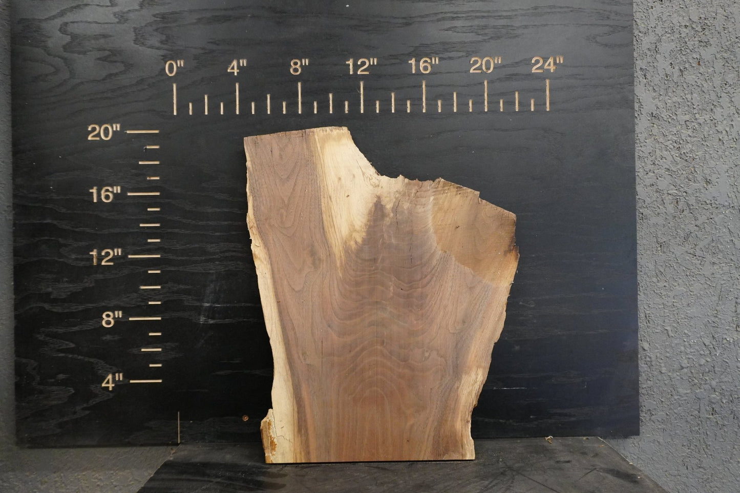 20 - " Walnut Wood Kit Live - Edge - Ol Loggin Sawmill