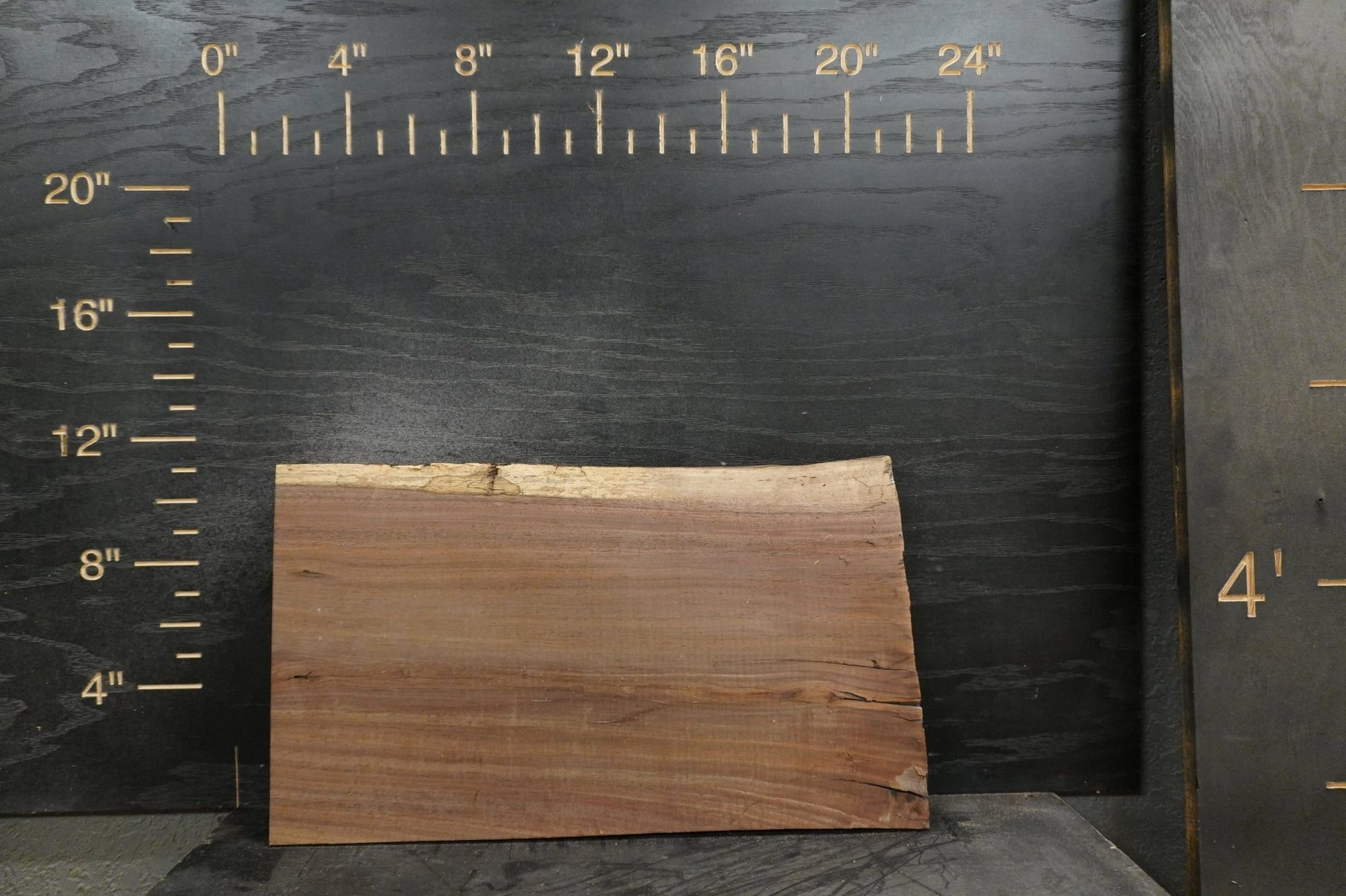 20 - " Walnut Wood Kit Live - Edge - Ol Loggin Sawmill